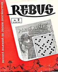 [B] Revista REBUS - Găsiți mai jos revista REBUS NR. 2 din - Carti in limba romana