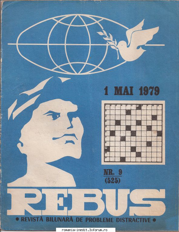 [B] Revista REBUS - Postez revista REBUS nr. 525 din 1979 in format - Carti in limba romana