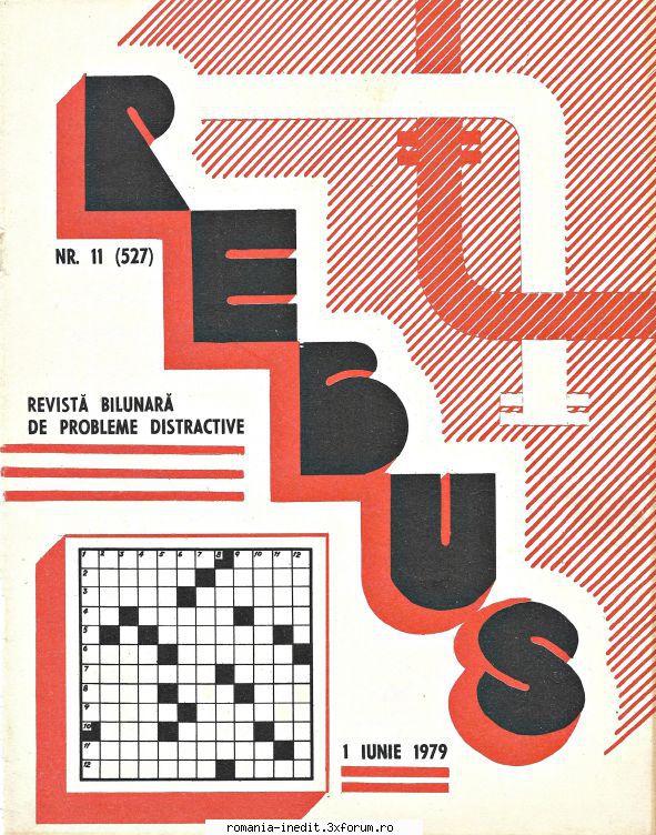 [B] Revista REBUS - Postez revista REBUS nr. 527 din 1979 in format - Carti in limba romana