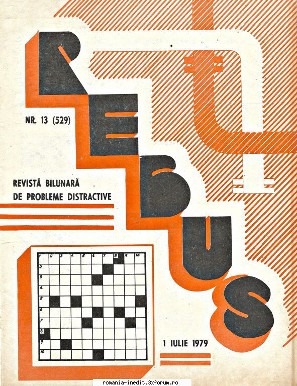[B] Revista REBUS - Postez revista REBUS nr. 529 din 1979 in format - Carti in limba romana