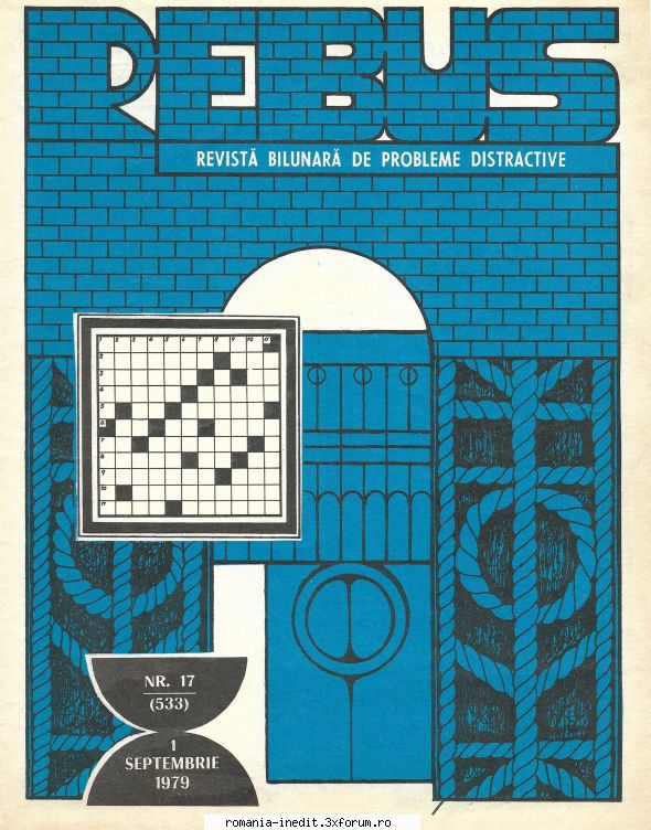 [B] Revista REBUS - Postez revista REBUS nr. 533 din 1979 in format - Carti in limba romana