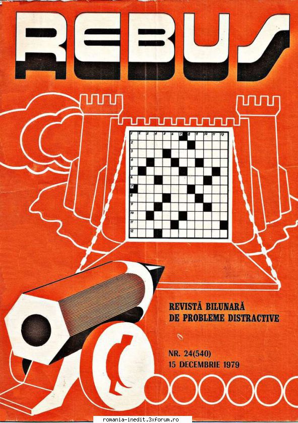 [B] Revista REBUS - Postez revista REBUS nr. 540 din 1979 in format - Carti in limba romana