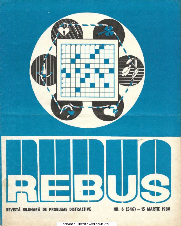 [B] Revista REBUS - Postez revista REBUS nr. in format jpz. Link-ul - Carti in limba romana
