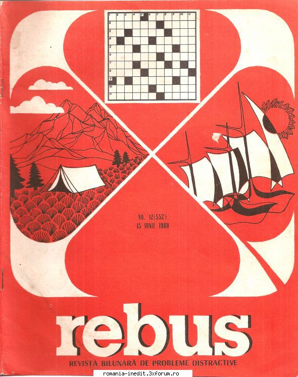 [B] Revista REBUS - Postez revista REBUS nr. in format jpz. Link-ul - Carti in limba romana