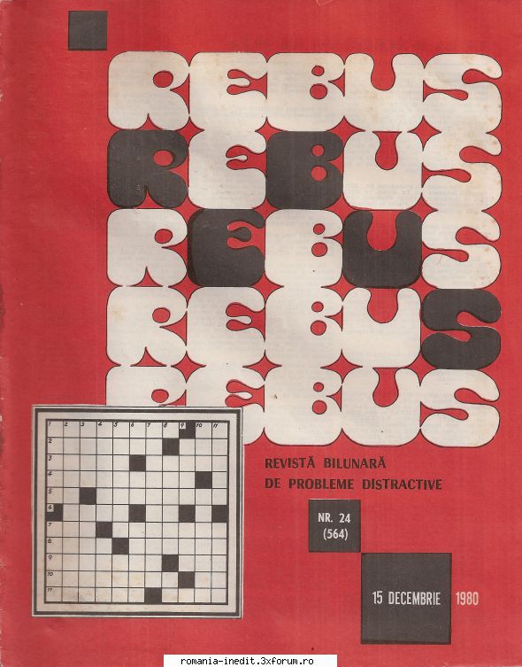 [B] Revista REBUS - Postez revista REBUS nr. in format jpz - Carti in limba romana