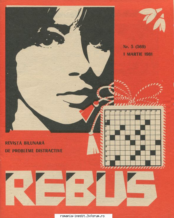 [B] Revista REBUS - Postez revista REBUS nr. in format jpz. Pentru - Carti in limba romana