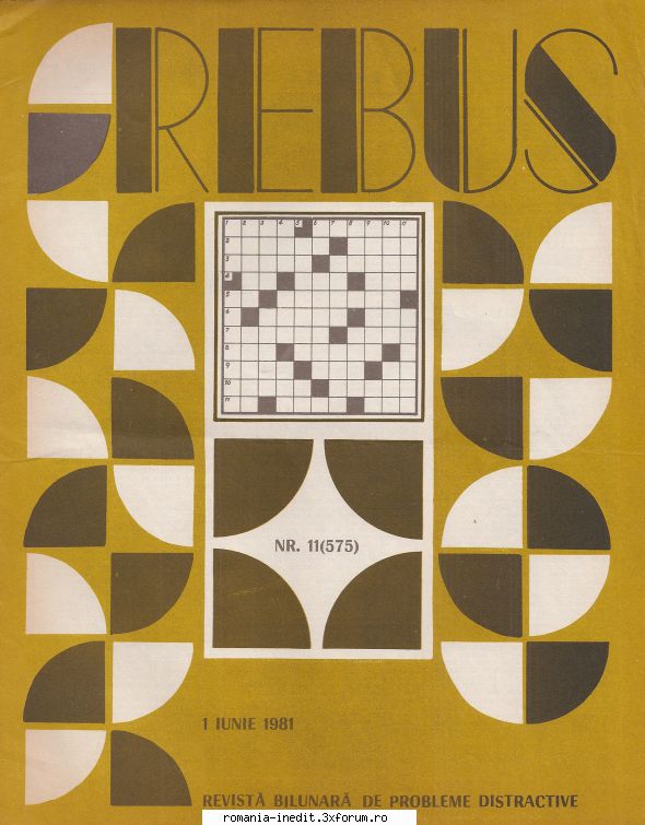 [B] Revista REBUS - Postez revista REBUS nr. in format jpz. Pentru - Carti in limba romana