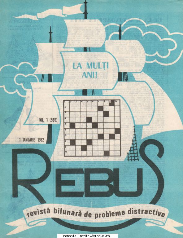 [B] Revista REBUS - Postez revista REBUS nr. in format jpz. Link-ul - Carti in limba romana