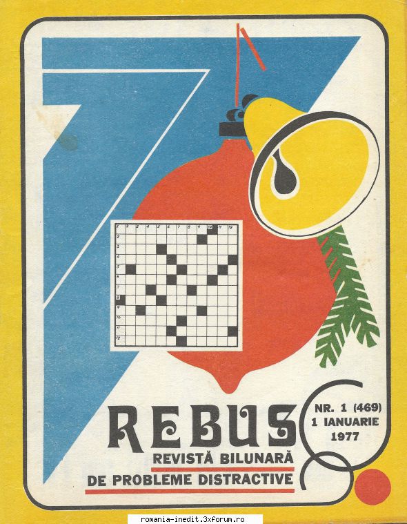 [B] Revista REBUS - Postez revista REBUS nr. in format jpz. Link-ul - Carti in limba romana