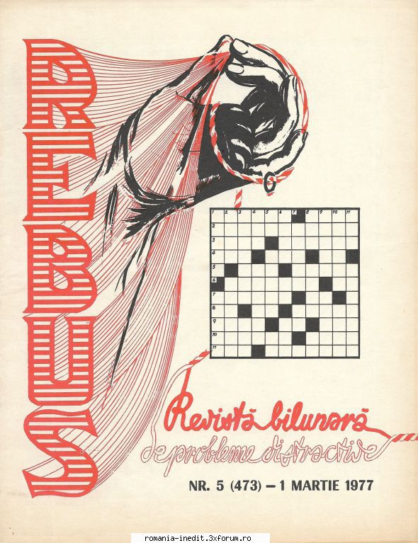 [B] Revista REBUS - Postez revista REBUS nr. in format jpz. Link-ul - Carti in limba romana