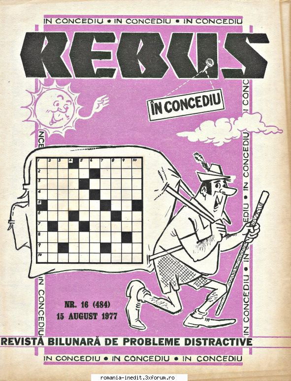 [B] Revista REBUS - Postez revista REBUS nr. in format jpz. Link-ul - Carti in limba romana
