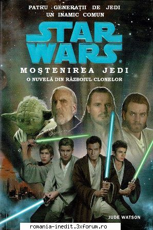 [B] Star Wars ebooks - Star Wars - Moștenirea Jedi - Jude Watson - Carti in limba romana