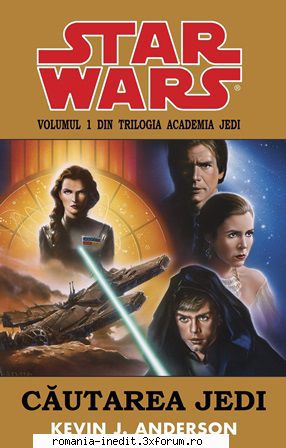 [B] Star Wars ebooks - Academia Jedi -01- Căutarea Jedi - Kevin J - Carti in limba romana