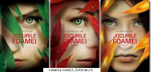 [B] Suzanne Collins - Jocurile Foamei - Suzanne Collins - seria Jocurile Foamei - Carti in limba romana