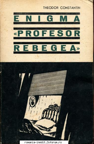 [B] Theodor Constantin - romane politiste - Theodor Constantin - Enigma Profesor - Carti in limba romana