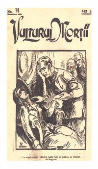 [B] VULTURUL MORTII - Roman interbelic in fascicule - Vulturul Mortii - 14 (pdf) - Carti in limba romana
