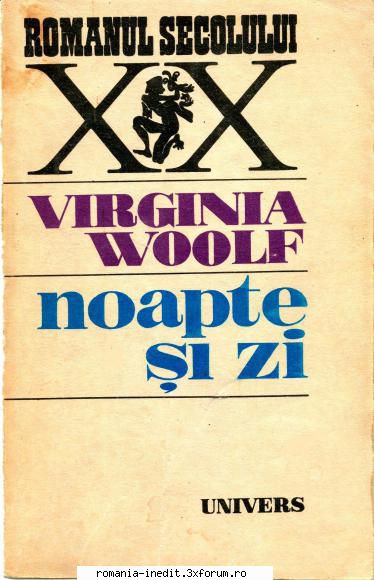 [B] Virginia Woolf - Virginia Woolf - Noapte si zi djvu - Carti in limba romana