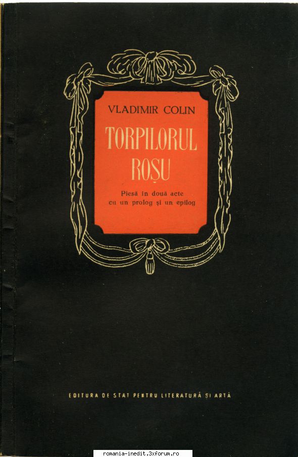 [B] Vladimir Colin - Vladimir Colin - Torpilorul roșu Editura de - Carti in limba romana
