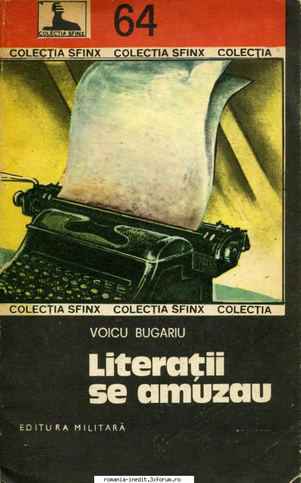 [B] Voicu BUGARIU - Voicu Bugariu - Literaţii se amuzau Editura - Carti in limba romana