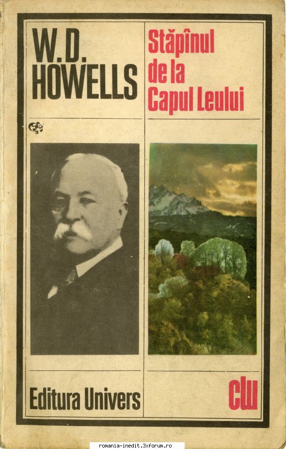 [B] William Dean Howells - William Dean Howells - Stap�nul de la Capul - Carti in limba romana