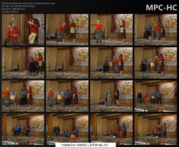 Babele din satul nostru și ispitele sportive - bgl23 - Teatru rom�nesc - Romanian Theater