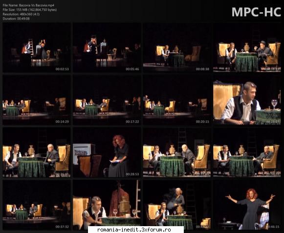 Bacovia Vs Bacovia(Teatrul Municipal Bacovia) - Regie: Eliza Noemi Judeu - Teatru rom�nesc - Romanian Theater