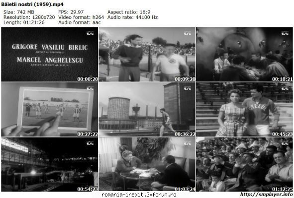 Băieții noștri (1959) - Multumiri uploaderului prim! - Filme rom�nesti - Romanian Movies