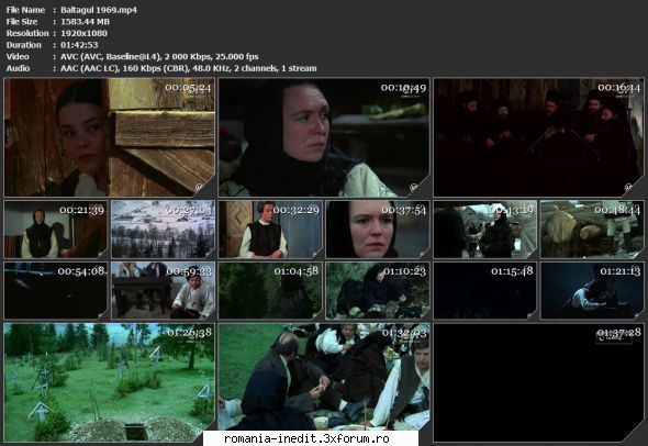 Baltagul (1969) - tvrip Mod edit: File expirate. pentru file - Filme rom�nesti - Romanian Movies