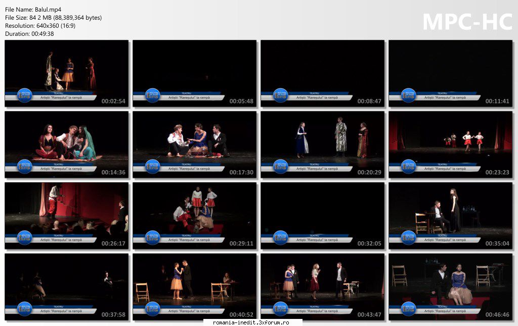 Balul - bgl23 - Teatru rom�nesc - Romanian Theater