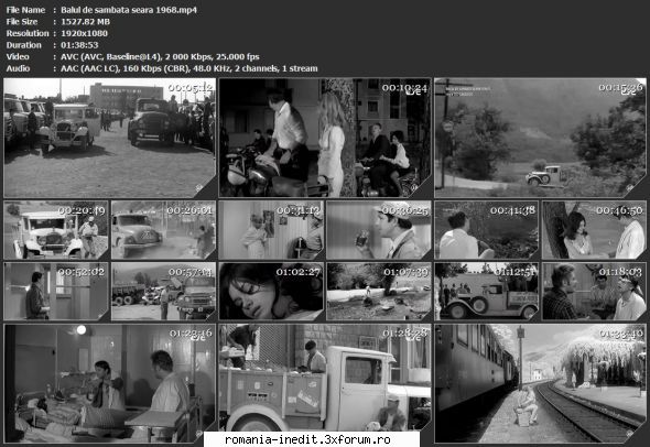 Balul de sambata seara (1967) - sasadoru - Filme rom�nesti - Romanian Movies