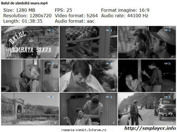 Balul de sambata seara (1967) - Balul de s�mbătă seara (1968) - Filme rom�nesti - Romanian Movies