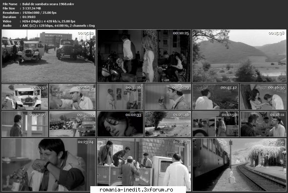 Balul de sambata seara (1967) - sasadoru - Filme rom�nesti - Romanian Movies