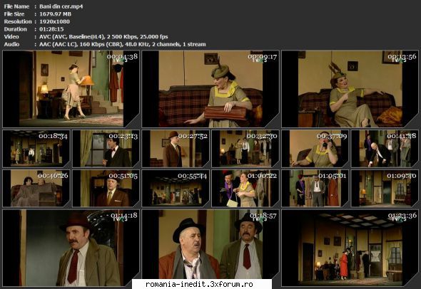 Bani din cer (2013) (Teatru) - sasadoru - Teatru rom�nesc - Romanian Theater