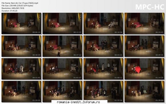 Bani din cer (Trupa CNGS) - bgl23 - Teatru rom�nesc - Romanian Theater