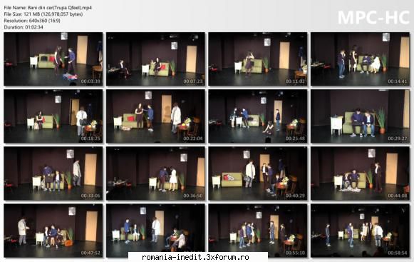 Bani din cer(Trupa Qfeel) - bgl23 - Teatru rom�nesc - Romanian Theater