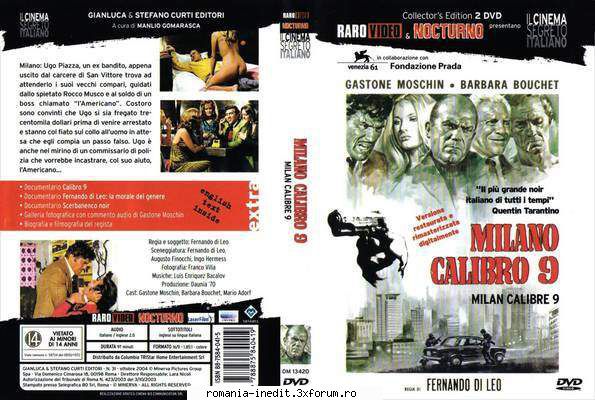 Barbara Bouchet - MILANO CALIBRO 9 Caliber 9 1972 Year:1972 Country - Filme clasice - Old Movies