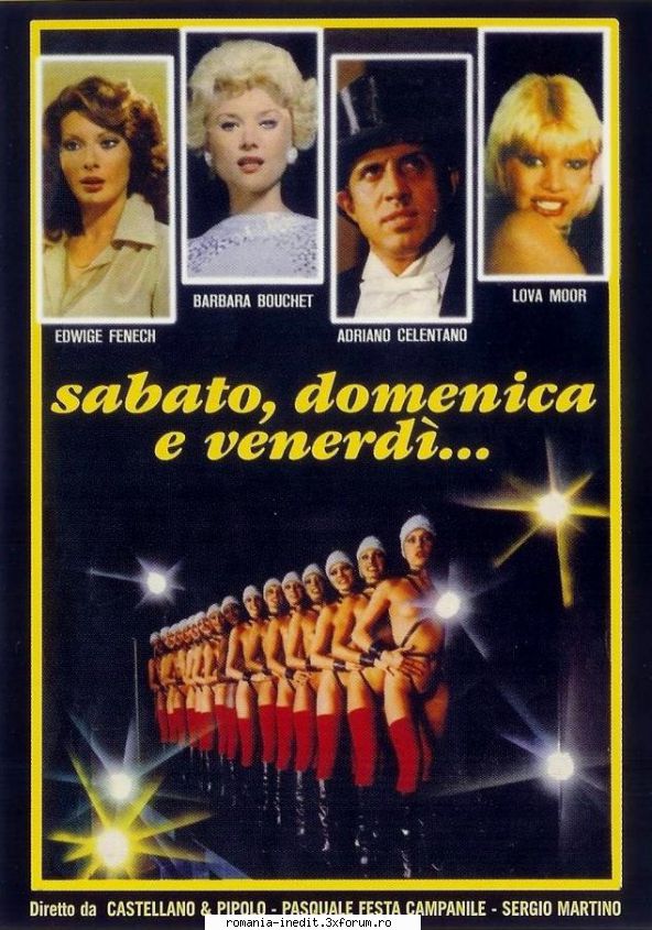 Barbara Bouchet - Sabato,domenica e venerdi Saturday, Sunday and - Filme clasice - Old Movies