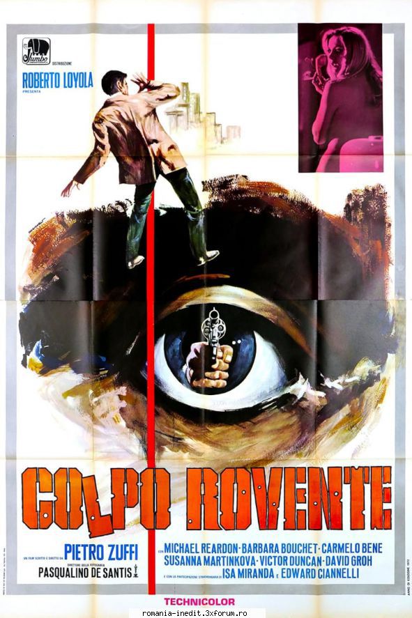 Barbara Bouchet - COLPO ROVENTE-Red Hot Shot 1970 Year:1970 Country - Filme clasice - Old Movies