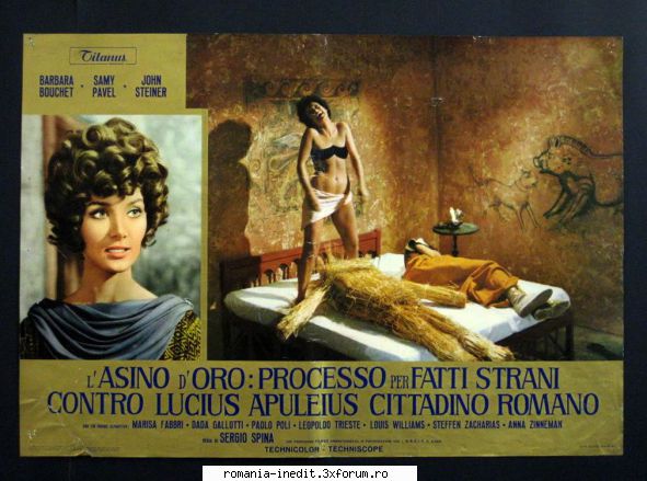 Barbara Bouchet - L'asino d'oro: processo per fatti strani contro - Filme clasice - Old Movies