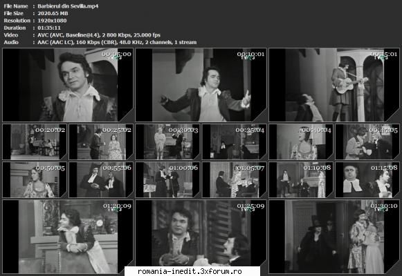 Barbierul din Sevilla (1976) - Barbierul din Sevilla (1976) de - Teatru rom�nesc - Romanian Theater