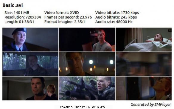 Basic (2003) - Basic (2003) DVDRip / MP4 Subtitare / Romana 1,4 - Filme - Movies