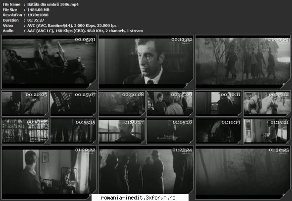 Batalia din umbra (1986) - sasadoru - Filme rom�nesti - Romanian Movies
