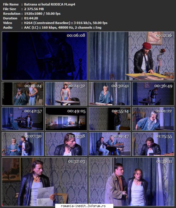 Batrana si hotul(Sala Luceafarul) - sasadoru - Teatru rom�nesc - Romanian Theater
