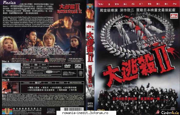 Battle Royale 2 2003 DVDRip XviD-nTs - Battle Royale ) Batoru Rowaiaru 2: Chinkonka La - Filme - Movies
