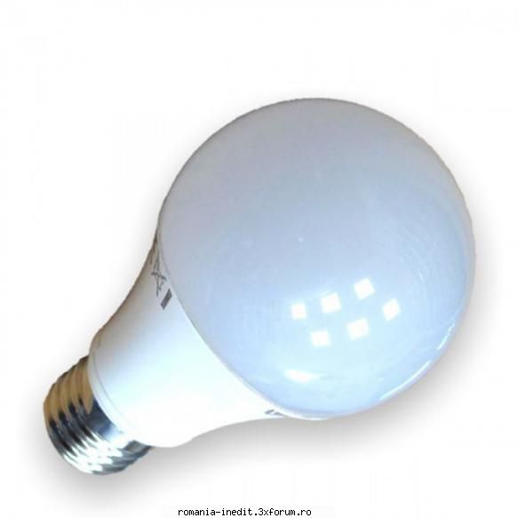 Becuri led 10W E27 AC Termoplastic - Putere: 10W; Echivalența bec incandescent - Talcioc - Rag fair