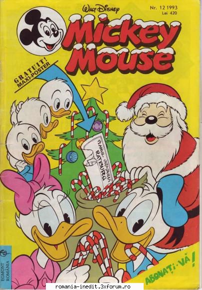 Benzi desenate (torenti) - Descriere Revistele Mickey Mouse �n ROM�NĂ - Carti pentru copii - Books