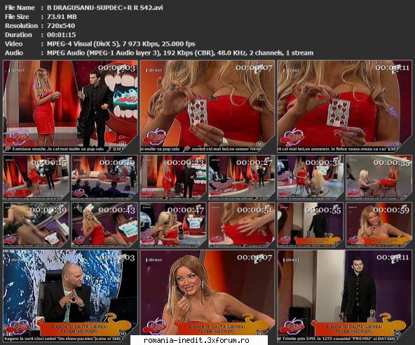 Bianca Dragusanu - B DRAGUSANU-SUPDEC+R R S41 B DRAGUSANU-SUPDEC+R R - Sexy & Softcore