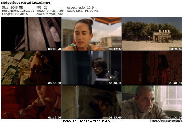 Bibliotheque Pascal (2010) - Multumiri uploaderului prim! - Filme rom�nesti - Romanian Movies