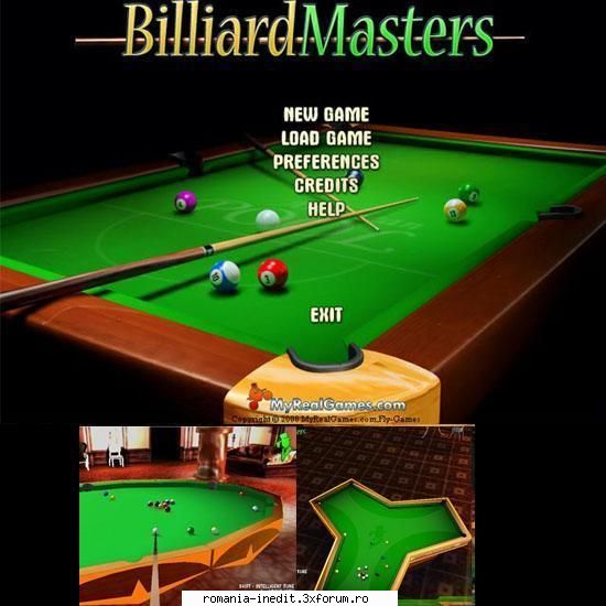 Billiard Masters - Billiard Masters Cool 3D billiards, play against - Full Games