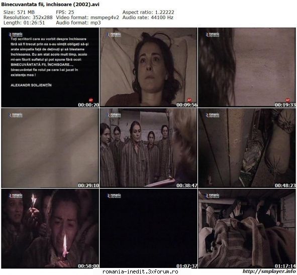 Binecuvantata fii inchisoare (2002) - Multumiri uploaderului prim! - Filme rom�nesti - Romanian Movies